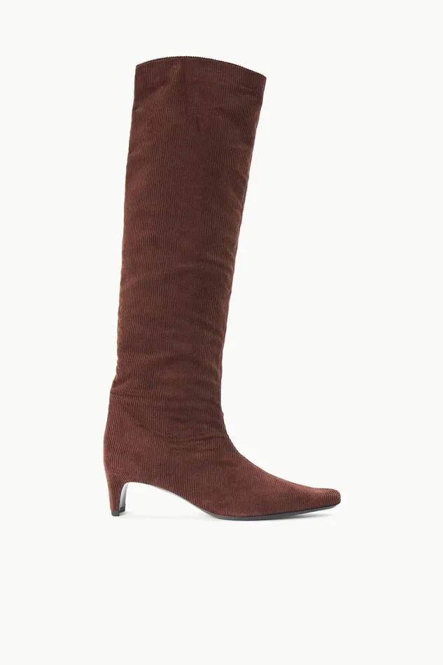 Women STAUD Boots WALLY BOOT MAHOGANY CORDUROY