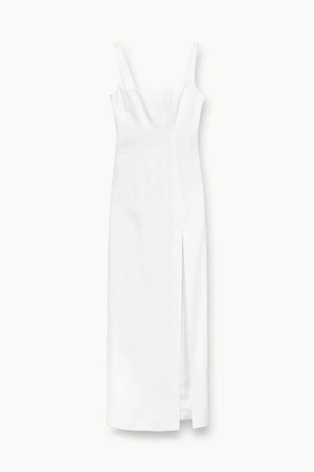 Women STAUD Bridal Dresses PORTRAIT DRESS WHITE