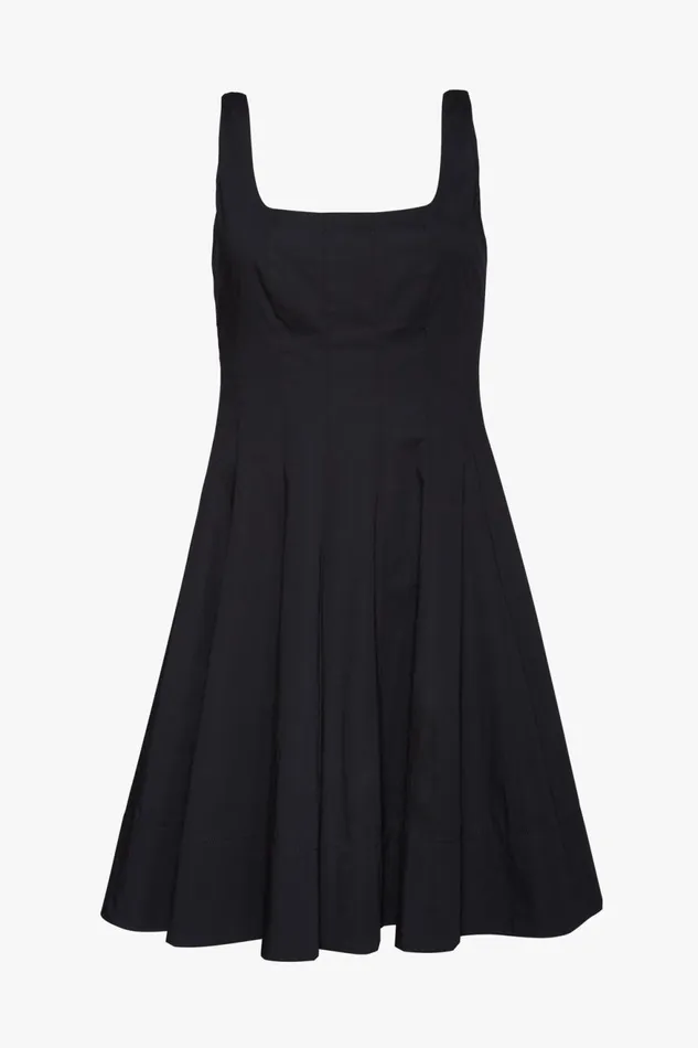 Women STAUD Dresses MINI WELLS DRESS BLACK