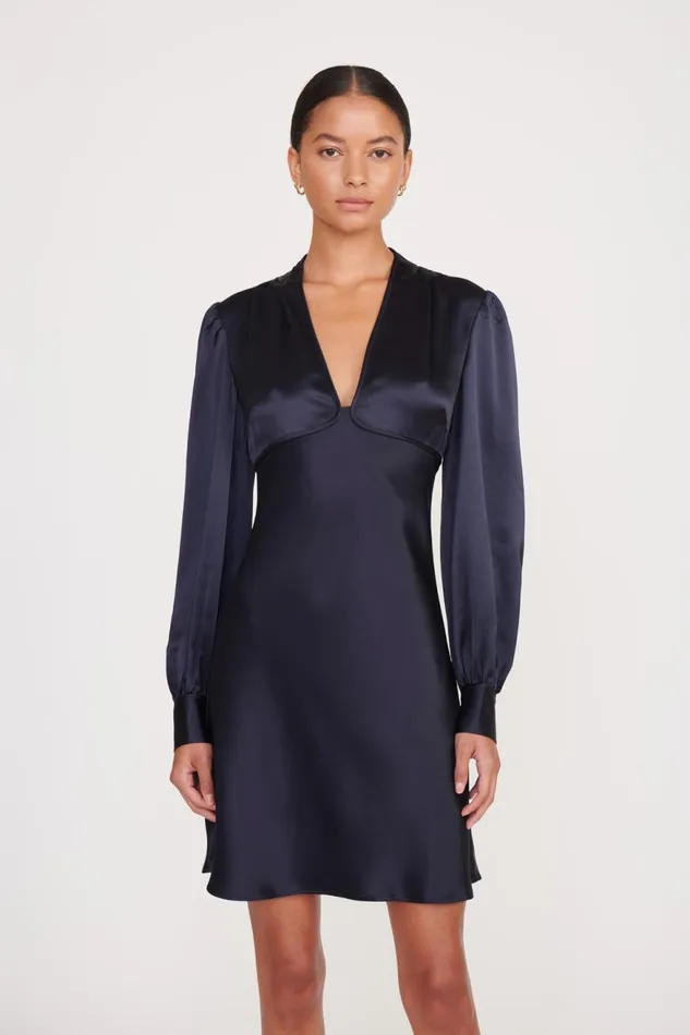 Women STAUD Dresses ROSENDA DRESS NAVY Women STAUD Dresses ROSENDA DRESS NAVY