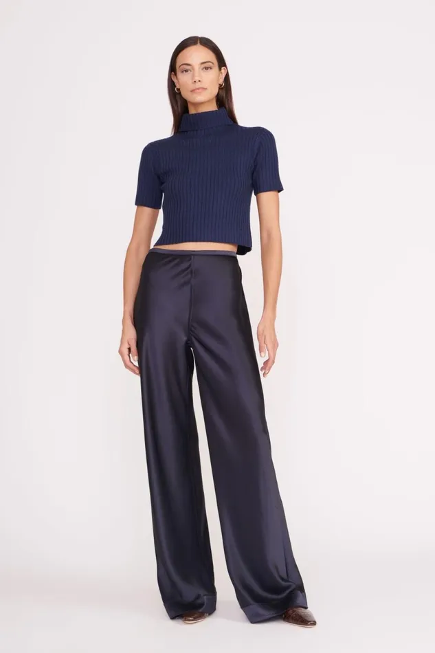 Women STAUD Knits LILOU SWEATER NAVY Women STAUD Knits LILOU SWEATER NAVY