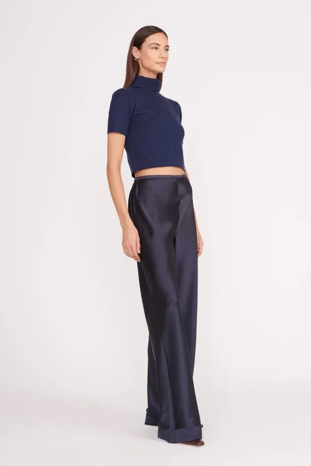 Women STAUD Knits LILOU SWEATER NAVY Women STAUD Knits LILOU SWEATER NAVY