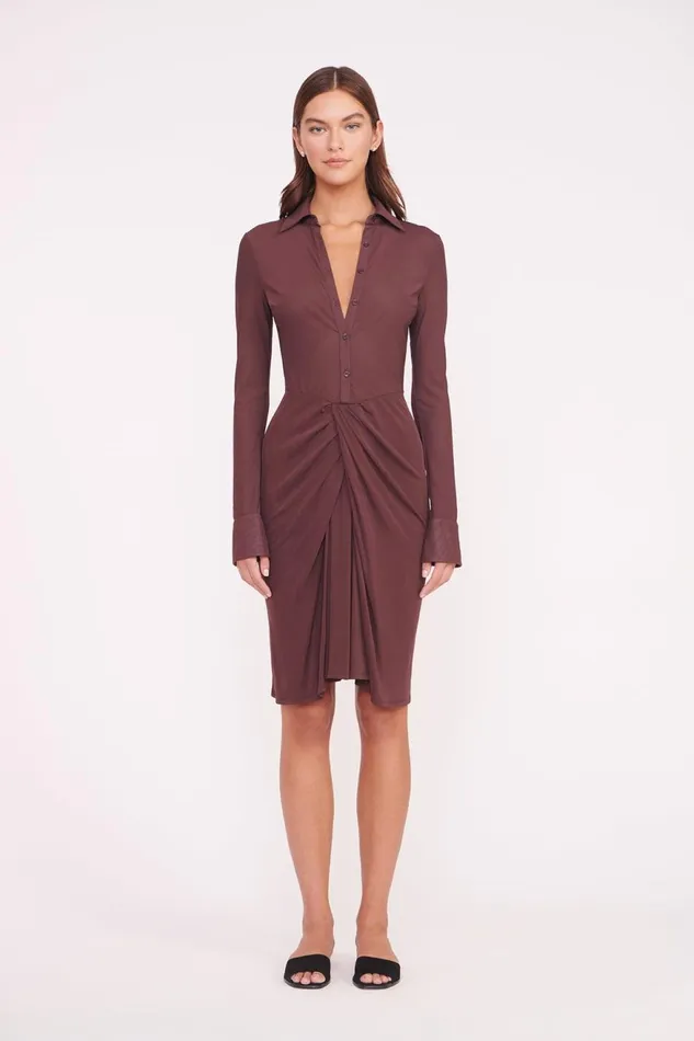 Women STAUD Occasion Dresses BRENDAN DRESS BARK