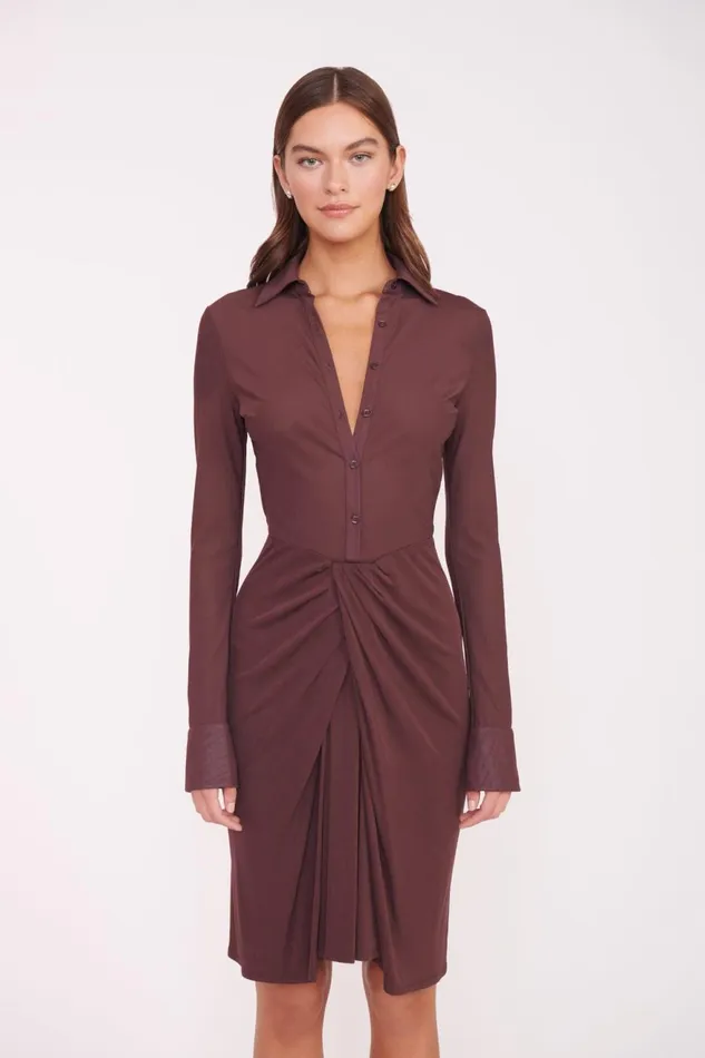 Women STAUD Occasion Dresses BRENDAN DRESS BARK Women STAUD Occasion Dresses BRENDAN DRESS BARK