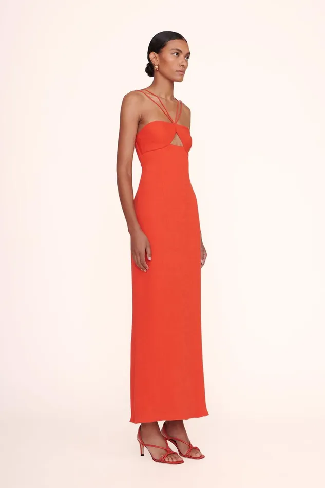 Women STAUD Occasion Dresses GIANNA DRESS PAPAYA Women STAUD Occasion Dresses GIANNA DRESS PAPAYA