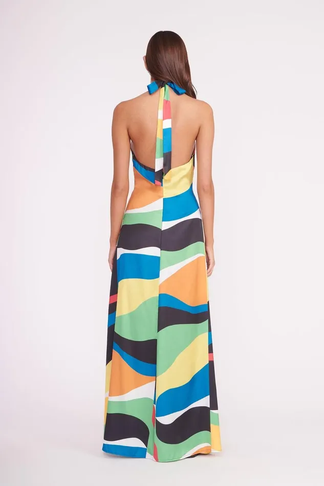 Women STAUD Occasion Dresses JENNIFER DRESS MARBLE WAVE Women STAUD Occasion Dresses JENNIFER DRESS MARBLE WAVE