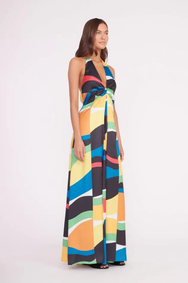Women STAUD Occasion Dresses JENNIFER DRESS MARBLE WAVE Women STAUD Occasion Dresses JENNIFER DRESS MARBLE WAVE