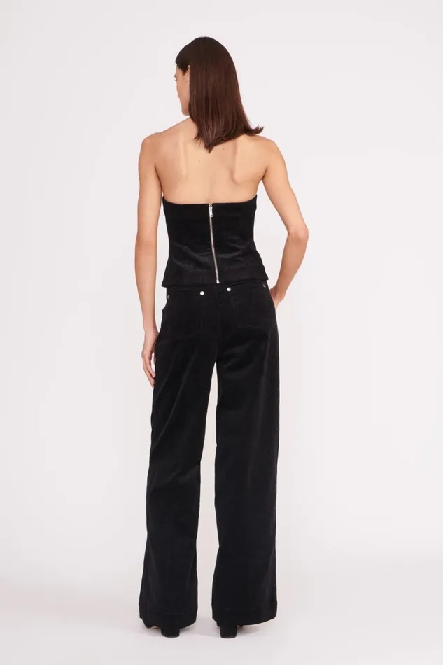 Women STAUD Pants and Shorts GRAYSON PANT BLACK