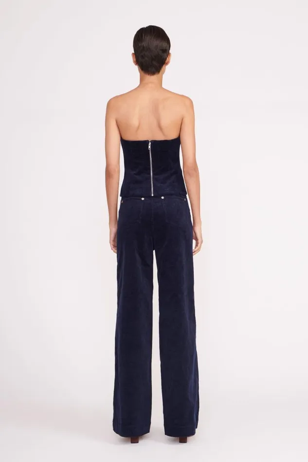 Women STAUD Pants and Shorts GRAYSON PANT NAVY