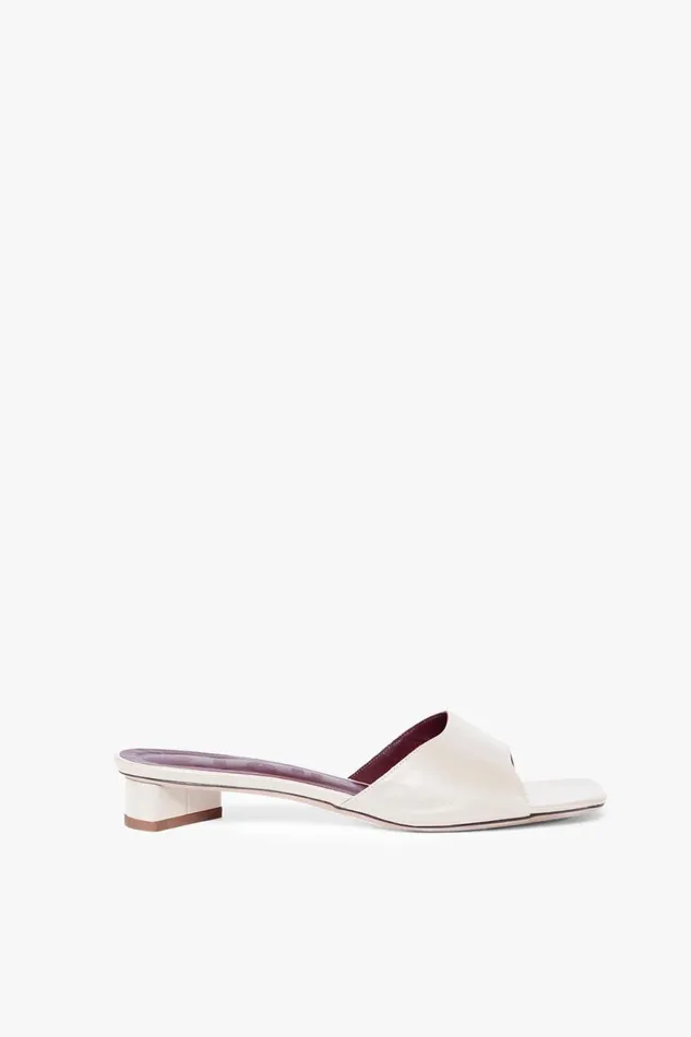 Women STAUD Sandals SIMONE MULE CREAM