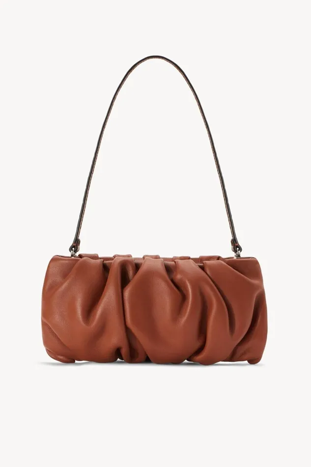 Women STAUD Shoulder BEAN BAG TAN