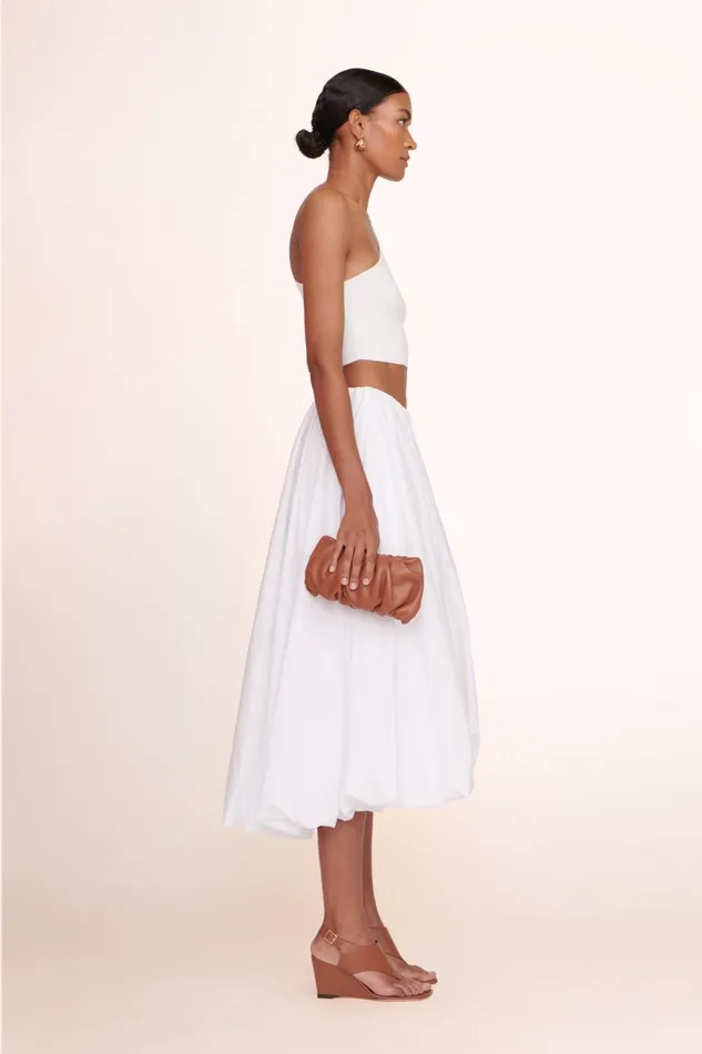 Women STAUD Shoulder BEAN BAG TAN