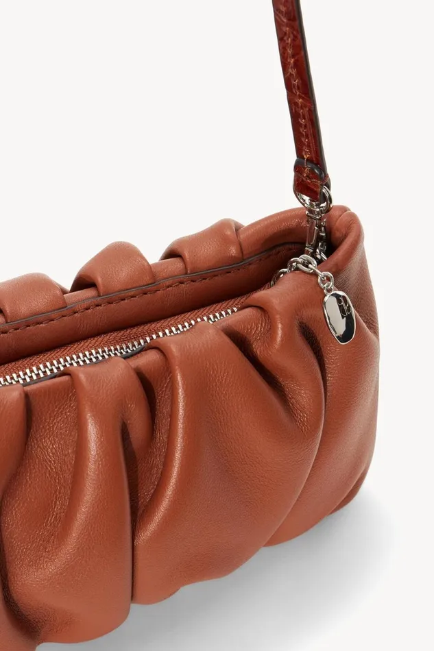 Women STAUD Shoulder BEAN BAG TAN
