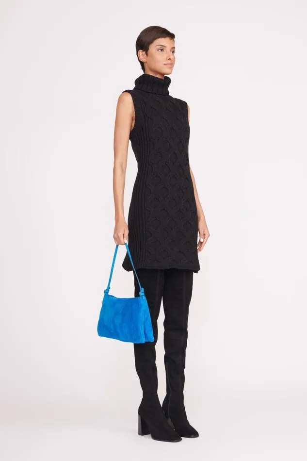 Women STAUD Shoulder VIVI SHOULDER BAG DIRECTOR BLUE SUEDE Women STAUD Shoulder VIVI SHOULDER BAG DIRECTOR BLUE SUEDE