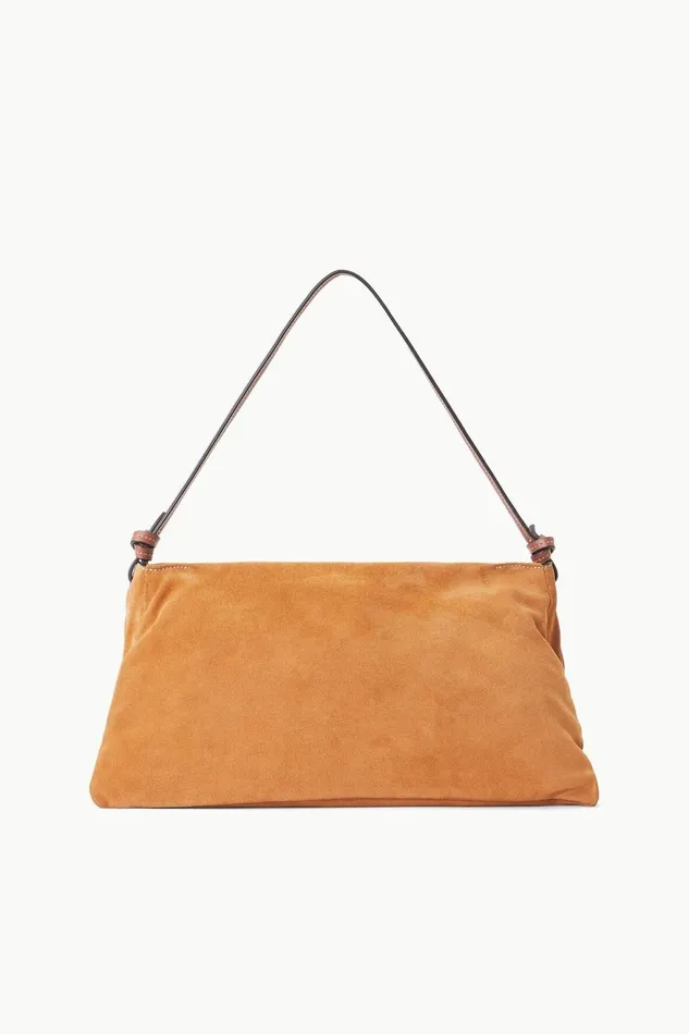 Women STAUD Shoulder VIVI SHOULDER BAG TAN SUEDE
