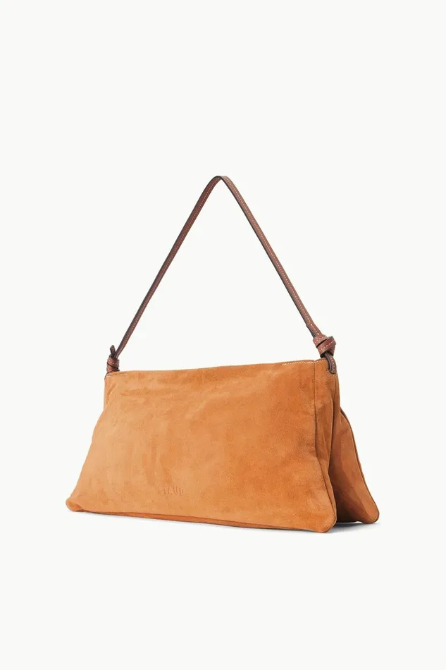 Women STAUD Shoulder VIVI SHOULDER BAG TAN SUEDE