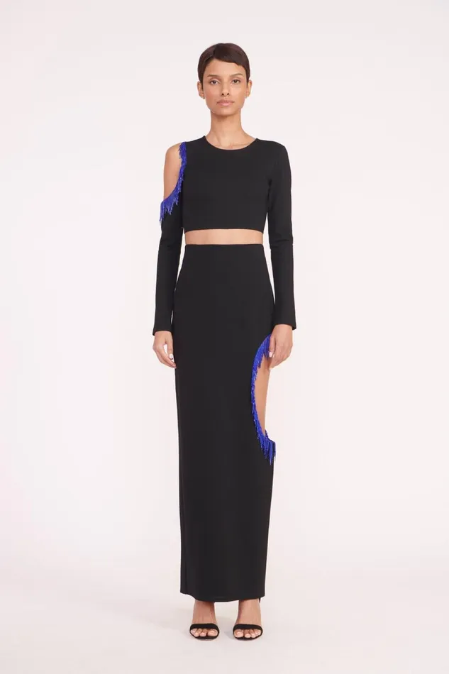 Women STAUD Skirts SCARLETT SKIRT BLACK