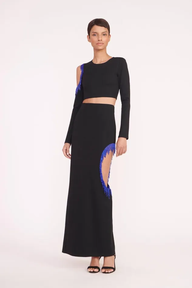 Women STAUD Skirts SCARLETT SKIRT BLACK Women STAUD Skirts SCARLETT SKIRT BLACK