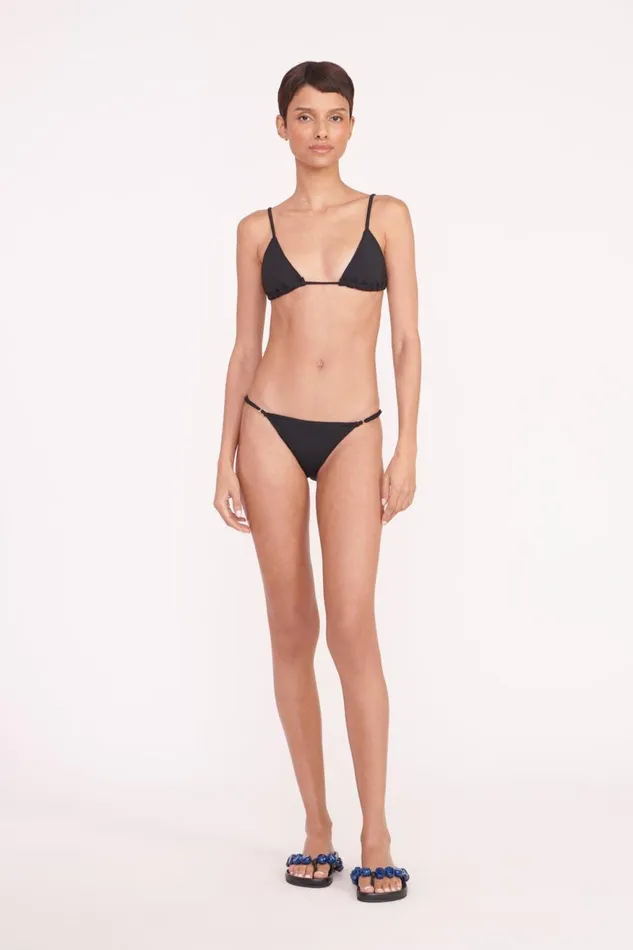 Women STAUD Swim ALEXIS TRIANGLE TOP BLACK Women STAUD Swim ALEXIS TRIANGLE TOP BLACK