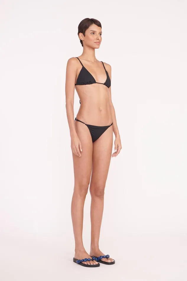 Women STAUD Swim ALEXIS TRIANGLE TOP BLACK Women STAUD Swim ALEXIS TRIANGLE TOP BLACK