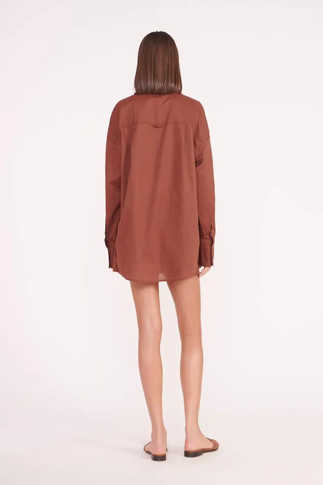 Women STAUD Tops COLTON SHIRT CLOVE Women STAUD Tops COLTON SHIRT CLOVE
