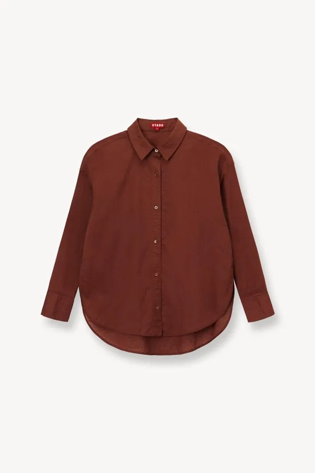 Women STAUD Tops COLTON SHIRT CLOVE Women STAUD Tops COLTON SHIRT CLOVE