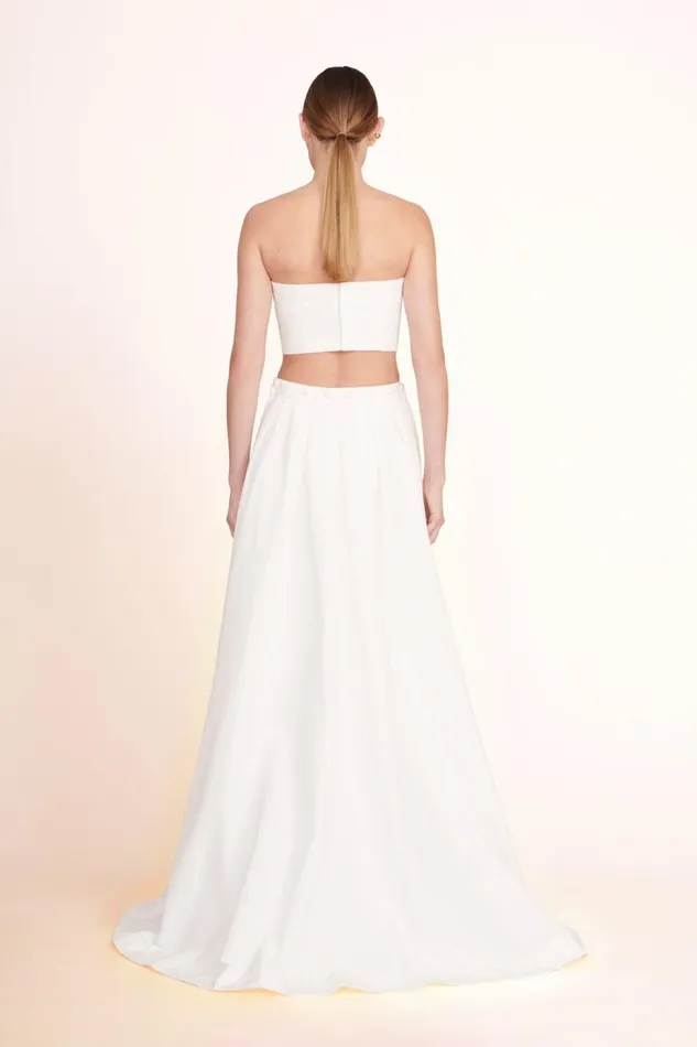 Women STAUD Tops NYLA TOP WHITE