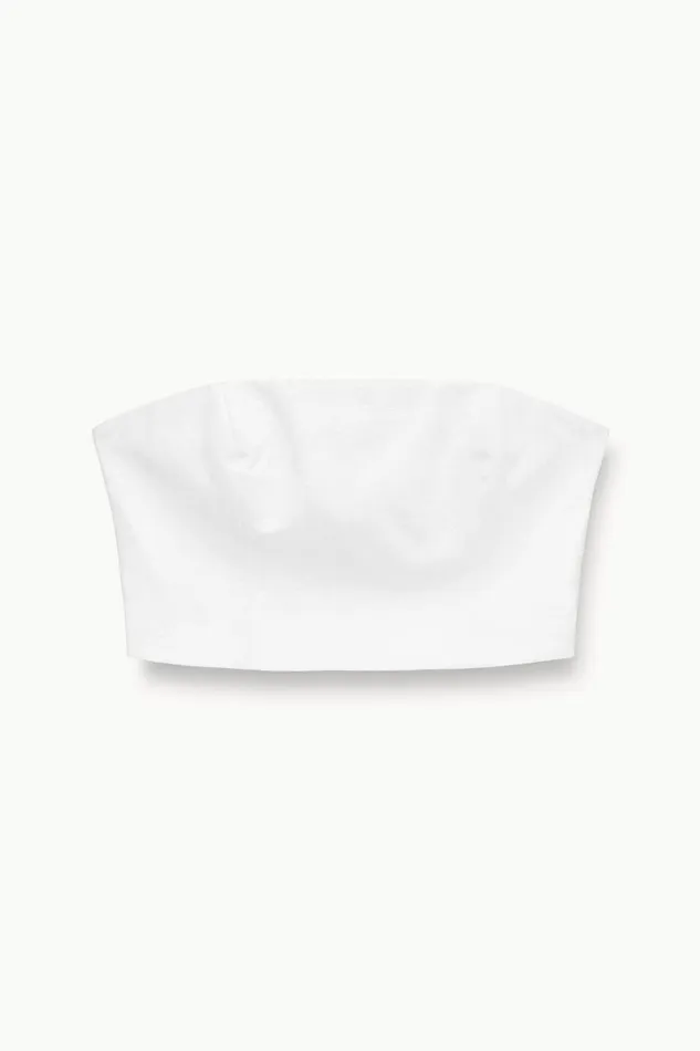 Women STAUD Tops NYLA TOP WHITE