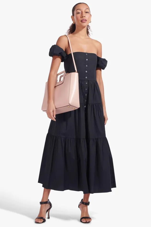 Women STAUD Totes SHIRLEY LEATHER BAG BLUSH