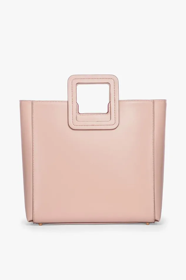 Women STAUD Totes SHIRLEY LEATHER BAG BLUSH