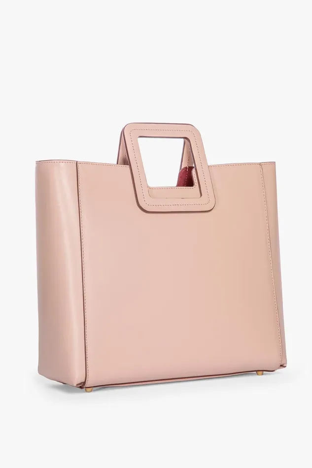 Women STAUD Totes SHIRLEY LEATHER BAG BLUSH