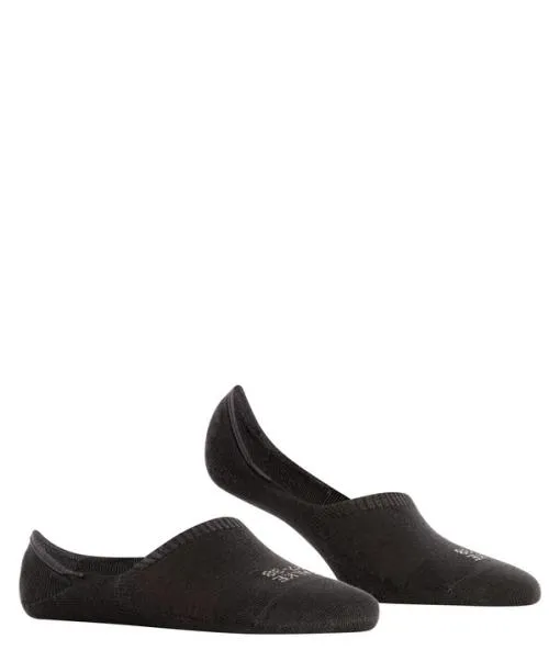 Women Step High Cut Women No Show Socks Black FALKE No Show Socks