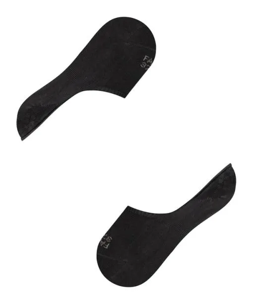 Women Step High Cut Women No Show Socks Black FALKE No Show Socks