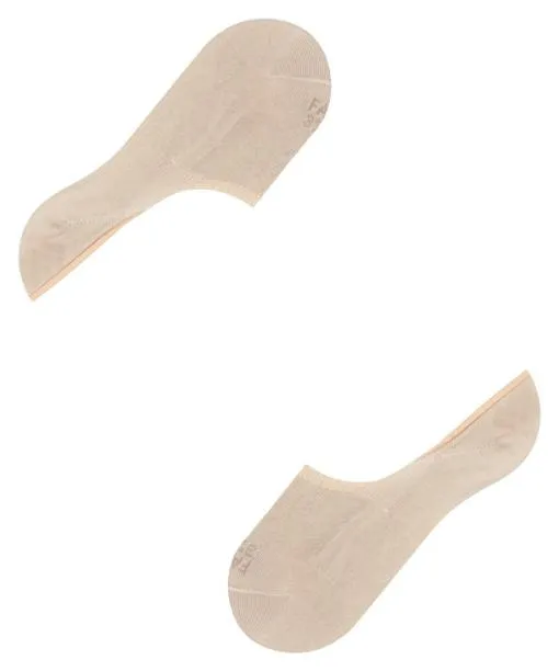 Women Step High Cut Women No Show Socks Cream FALKE No Show Socks