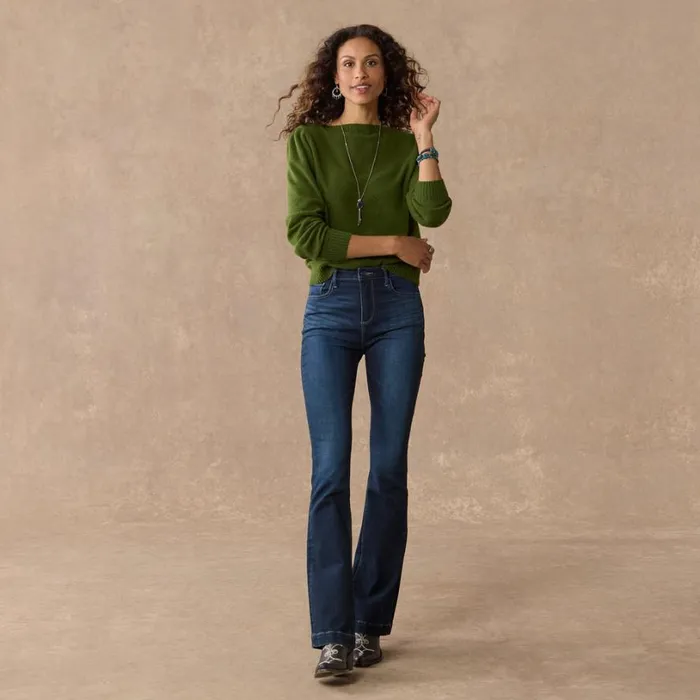 Women Stephany Cashmere Sweater Chambray Sundance Catalog Sweaters Women Stephany Cashmere Sweater Chambray Sundance Catalog Sweaters
