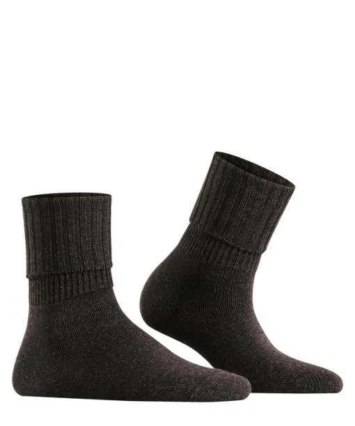 Women Striggings Rib Women Socks Anthramel FALKE Socks