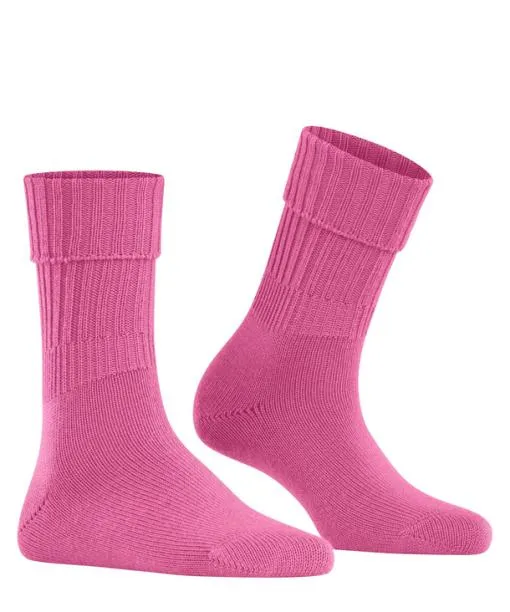 Women Striggings Rib Women Socks Pink FALKE Socks