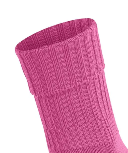 Women Striggings Rib Women Socks Pink FALKE Socks
