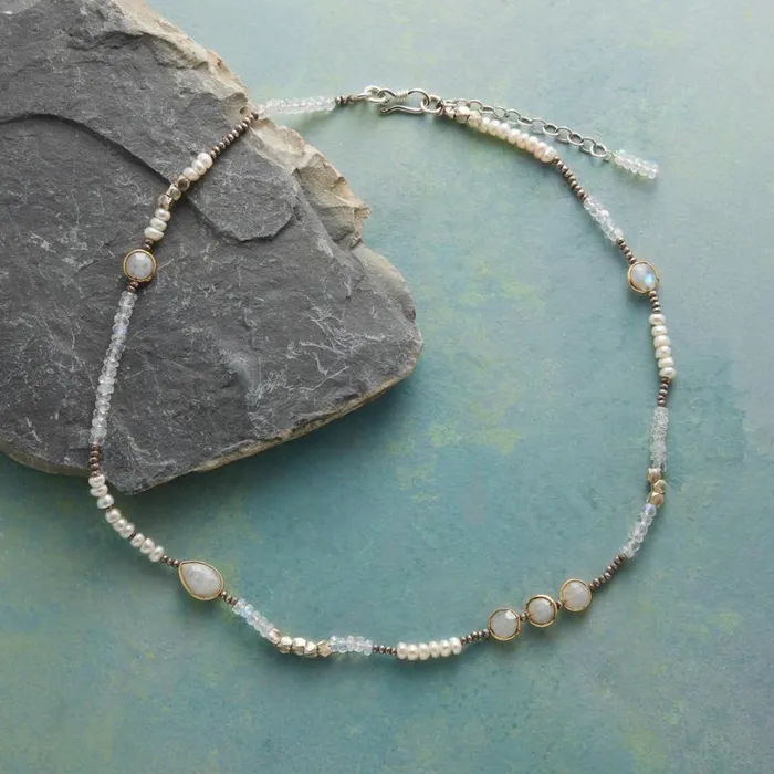 Women Sun Kissed Moonstone Necklace Sundance Catalog Necklaces Women Sun Kissed Moonstone Necklace Sundance Catalog Necklaces