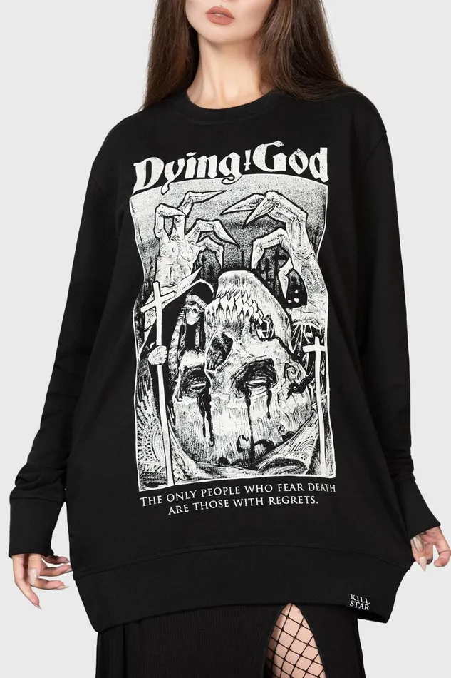 Women Sweaters Killstar Beyond The Void Sweater