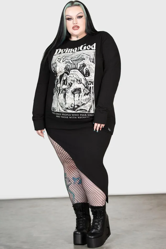 Women Sweaters Killstar Beyond The Void Sweater