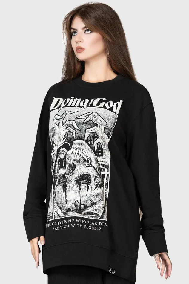 Women Sweaters Killstar Beyond The Void Sweater