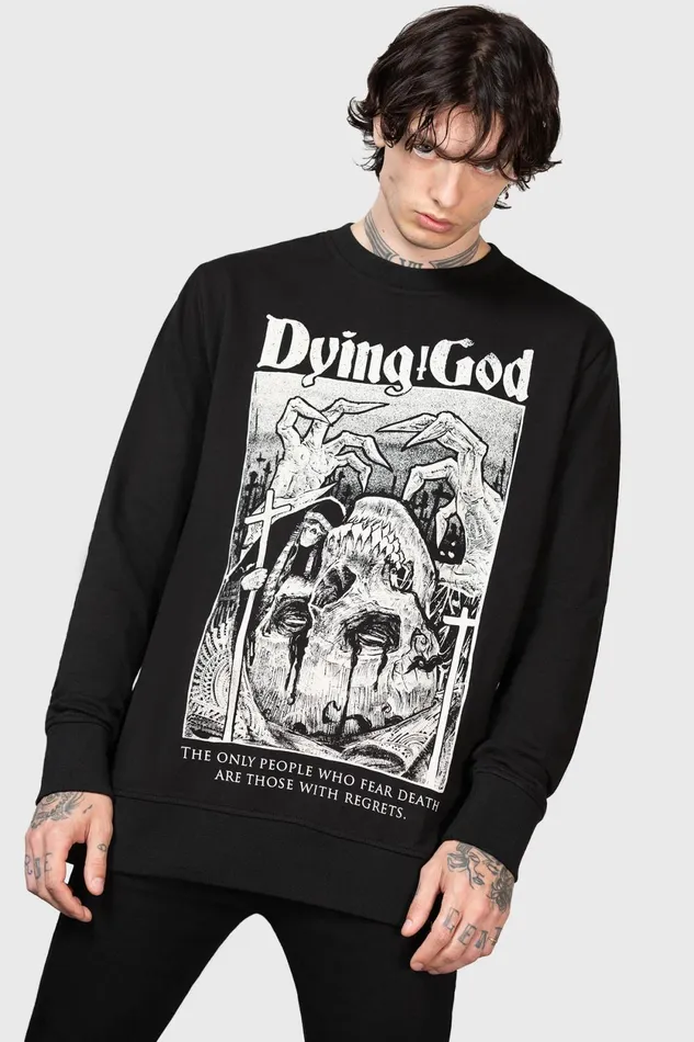 Women Sweaters Killstar Beyond The Void Sweater