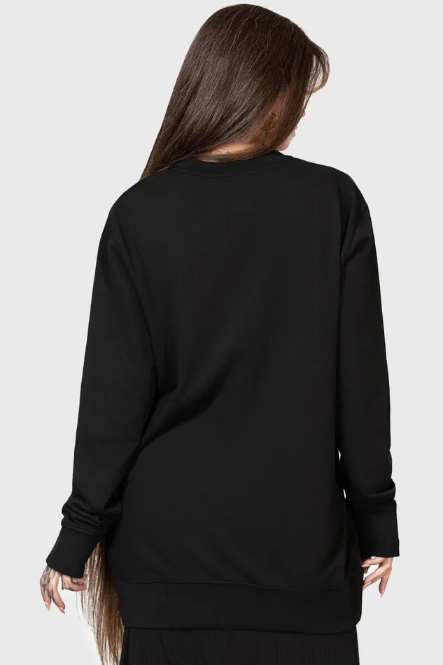 Women Sweaters Killstar Beyond The Void Sweater