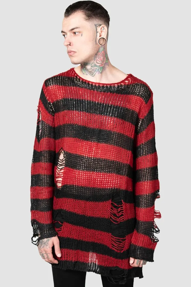 Women Sweaters Killstar Total Horror Knit Sweater