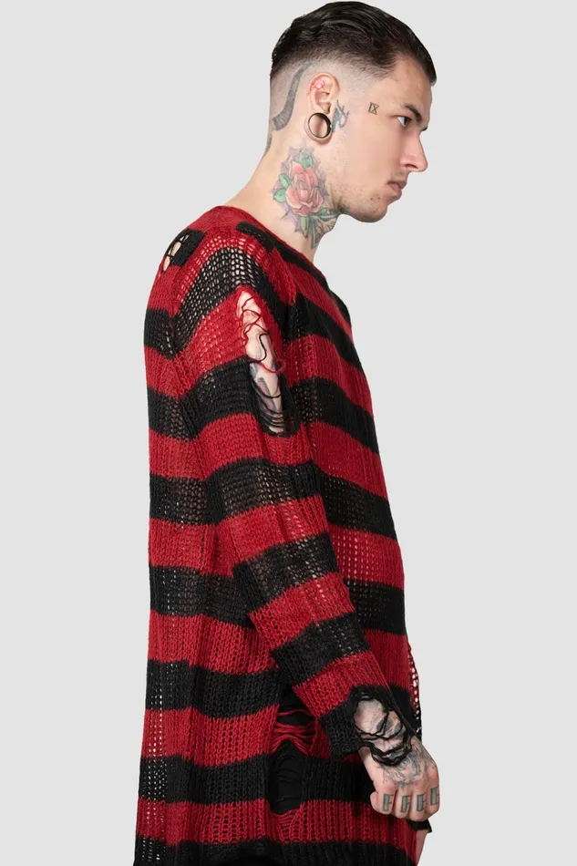 Women Sweaters Killstar Total Horror Knit Sweater