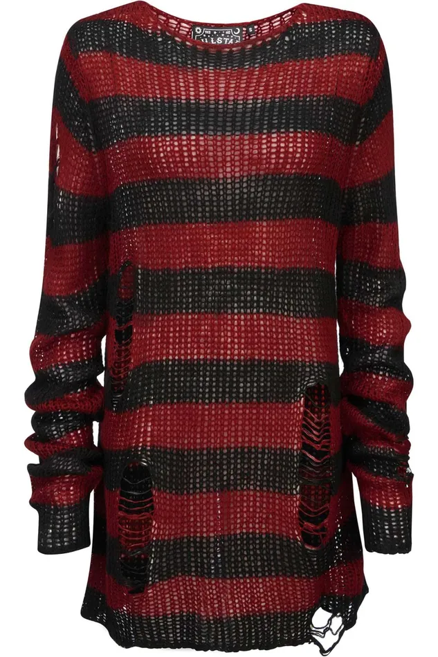 Women Sweaters Killstar Total Horror Knit Sweater