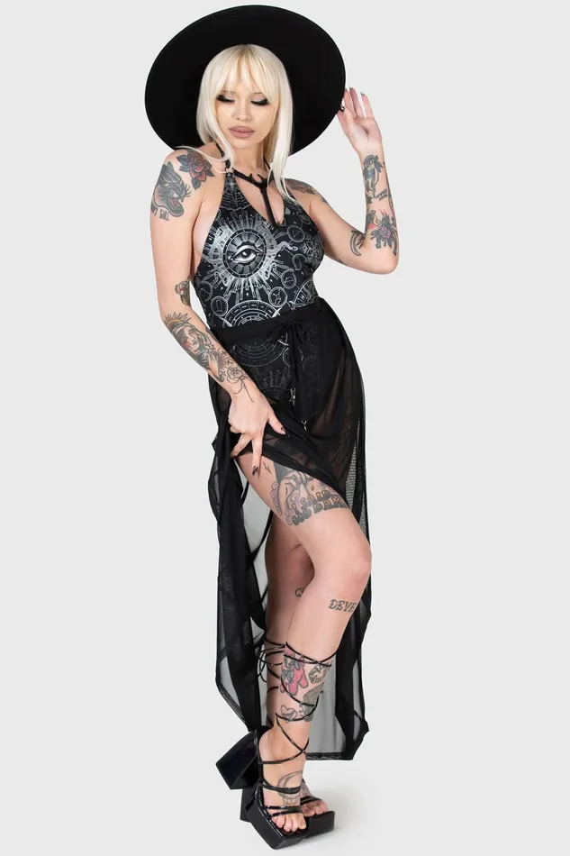 Women Swim Killstar Lunar Tide Swimsuit