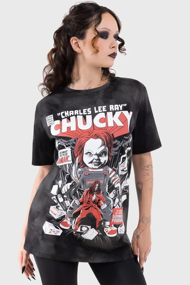 Women TShirts and Vests Killstar Charles Lee Ray TShirt