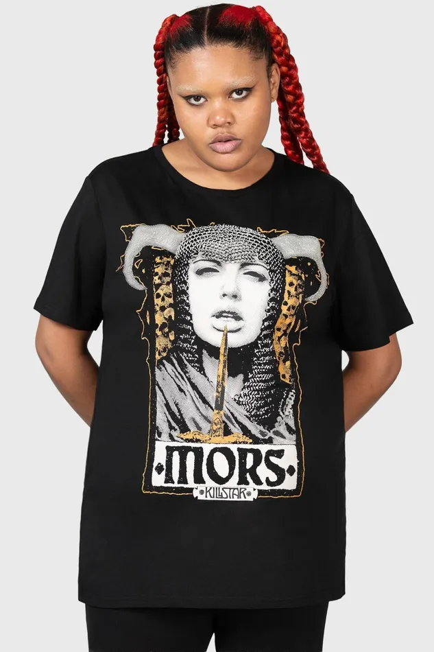 Women TShirts and Vests Killstar Mors TShirt